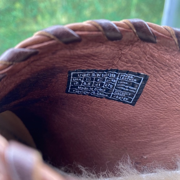 UGG Jamison Brown Leather - Picture 10 of 13